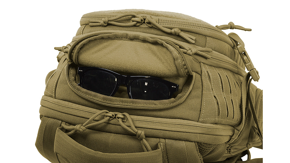 Elite Survival Systems Guardian EDC Backpack w/Armor Panel, Tan, 7722-T-A