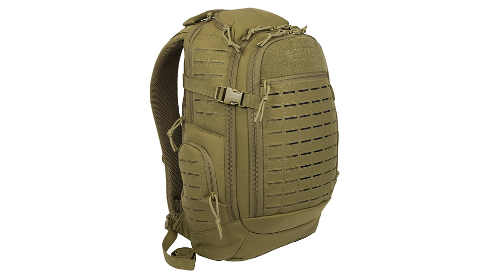 Elite Survival Systems Guardian EDC Backpack w/Armor Panel, Tan, 7722-T-A