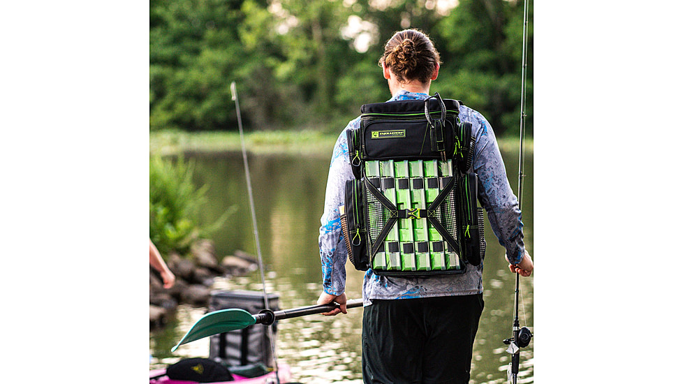 Evolution Outdoor 3600 Drift Tackle Backpack, Green, 34013-EV
