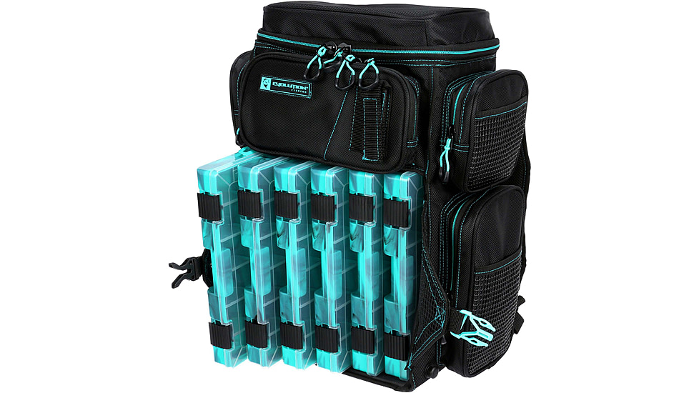 Evolution Outdoor 3600 Drift Tackle Backpack, Seafoam, 34015-EV
