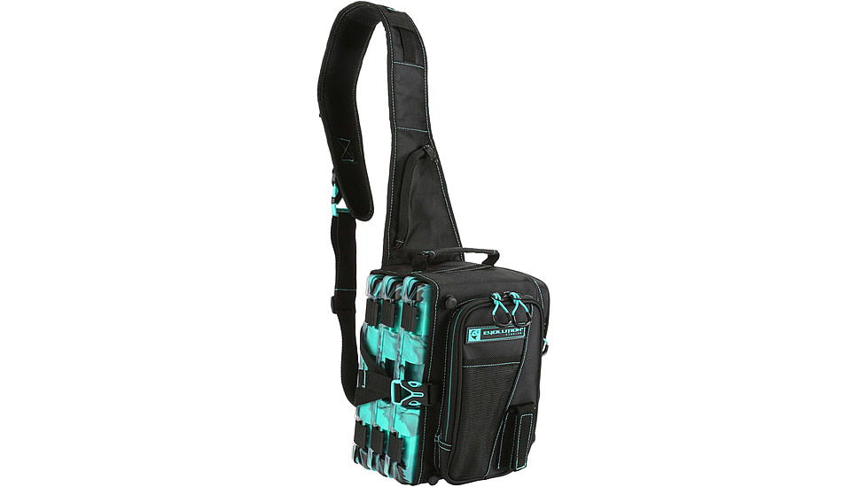 Evolution Outdoor Drift Tackle Sling, Seafoam, S36008-EV