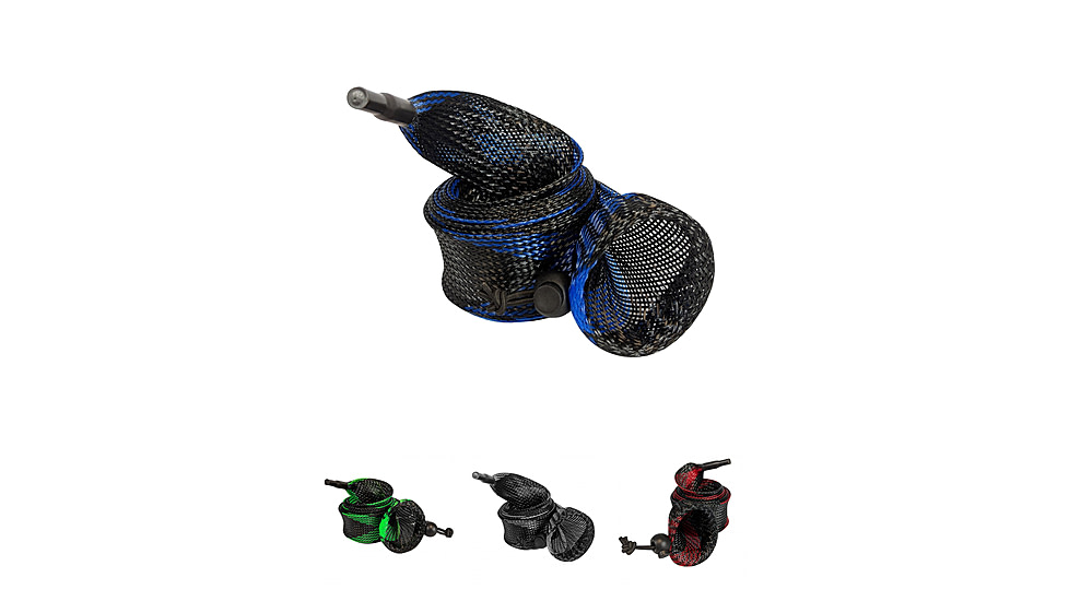 Evolution Outdoor Evolution Fishing 72 Rod Slicks - Spinning Rod Cover, Blue, Green, Grey, Red