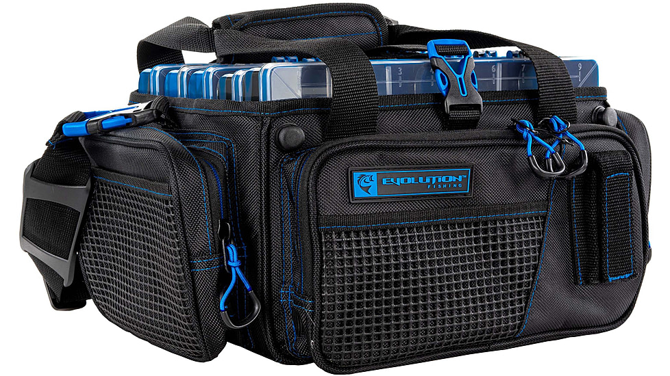Evolution Outdoor Horizontal 3600 Drift Series Tackle Bags, Blue/Black, H36012-EV