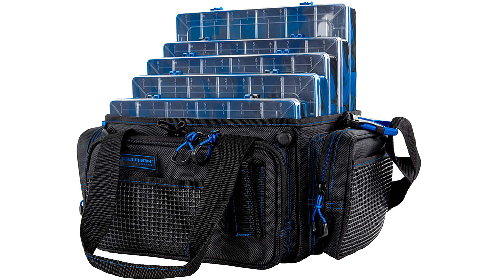 Evolution Outdoor Horizontal 3600 Drift Series Tackle Bags, Blue/Black, H36012-EV