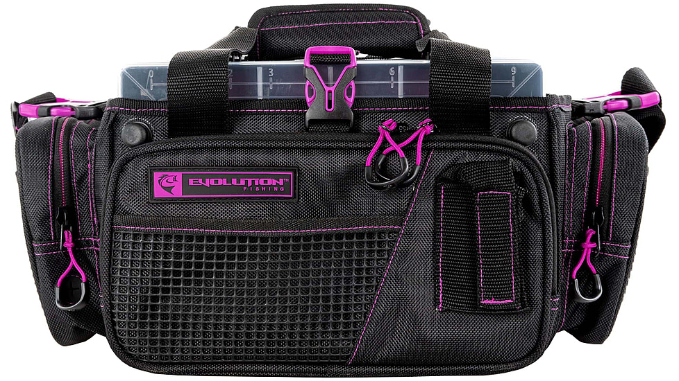 Evolution Outdoor Horizontal 3600 Drift Series Tackle Bags, Purple/Black, H36015-EV