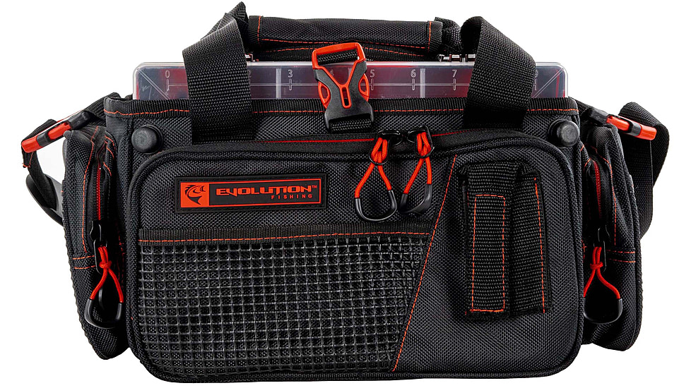 Evolution Outdoor Horizontal 3600 Drift Series Tackle Bags, Red/Black, H36014-EV