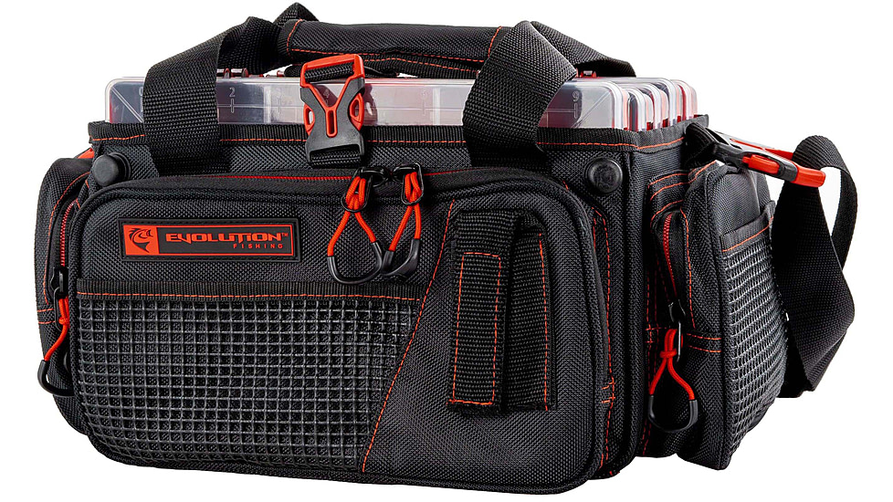 Evolution Outdoor Horizontal 3600 Drift Series Tackle Bags, Red/Black, H36014-EV
