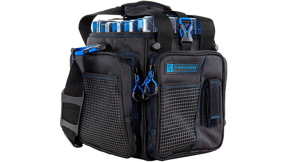 Evolution Outdoor Vertical 3600 Drift Series Tackle Bags, Blue/Black, V36017-EV