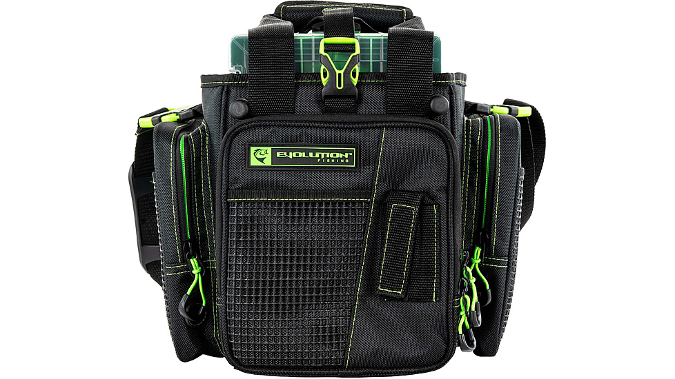 Evolution Outdoor Vertical 3600 Drift Series Tackle Bags, Green/Black, V36016-EV