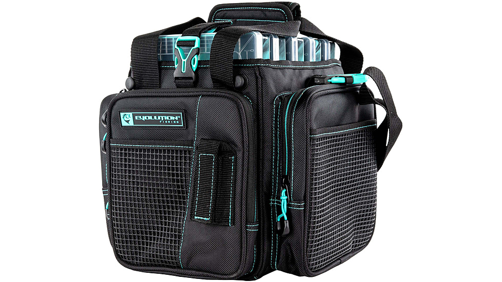 Evolution Outdoor Vertical 3600 Drift Series Tackle Bags, Seafoam/Black, V36018-EV