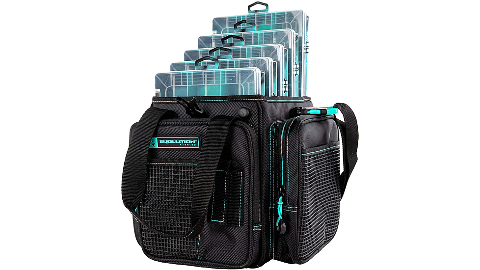 Evolution Outdoor Vertical 3600 Drift Series Tackle Bags, Seafoam/Black, V36018-EV