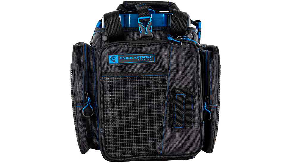 Evolution Outdoor Vertical 3700 Drift Series Tackle Bags, Blue/Black, V37013-EV