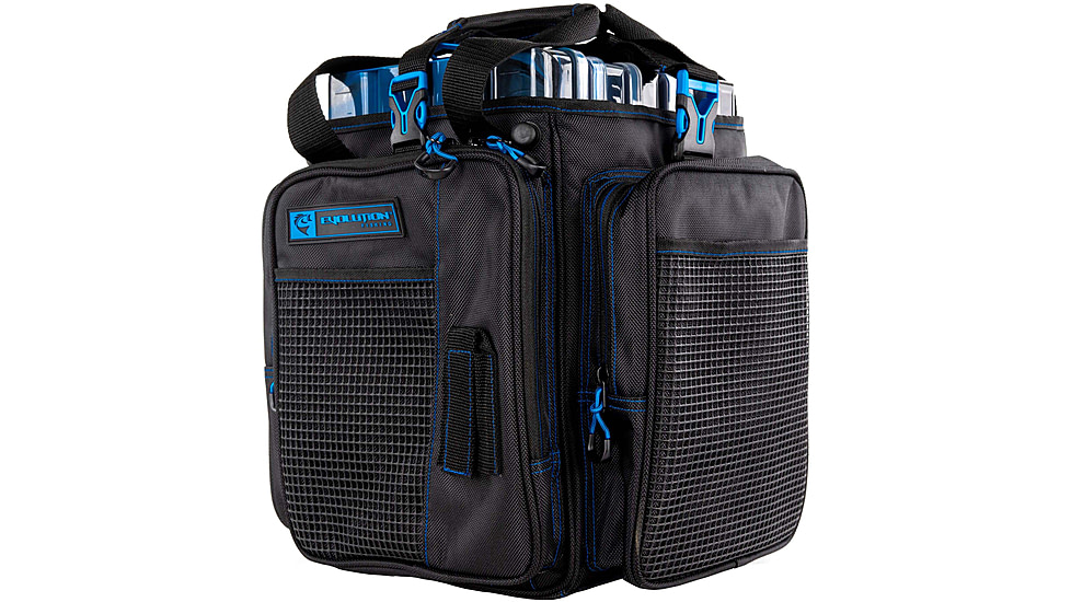 Evolution Outdoor Vertical 3700 Drift Series Tackle Bags, Blue/Black, V37013-EV
