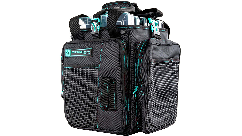 Evolution Outdoor Vertical 3700 Drift Series Tackle Bags, Seafoam/Black, V37014-EV