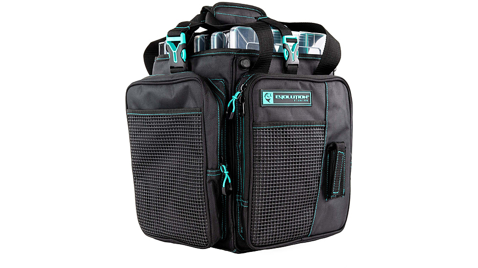 Evolution Outdoor Vertical 3700 Drift Series Tackle Bags, Seafoam/Black, V37014-EV