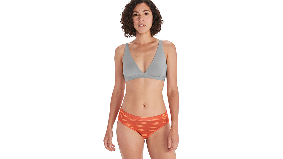 ExOfficio Everyday Bralette Bra - Womens, Grey Heather, Extra Large, E14115-9310-XL