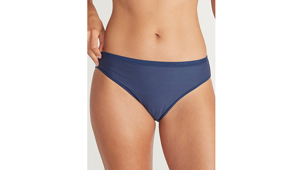 ExOfficio Give-N-Go 2.0 Bikini Brief - Womens, Teaberry Hibiscus, Extra Small, 22416720-23372-XS