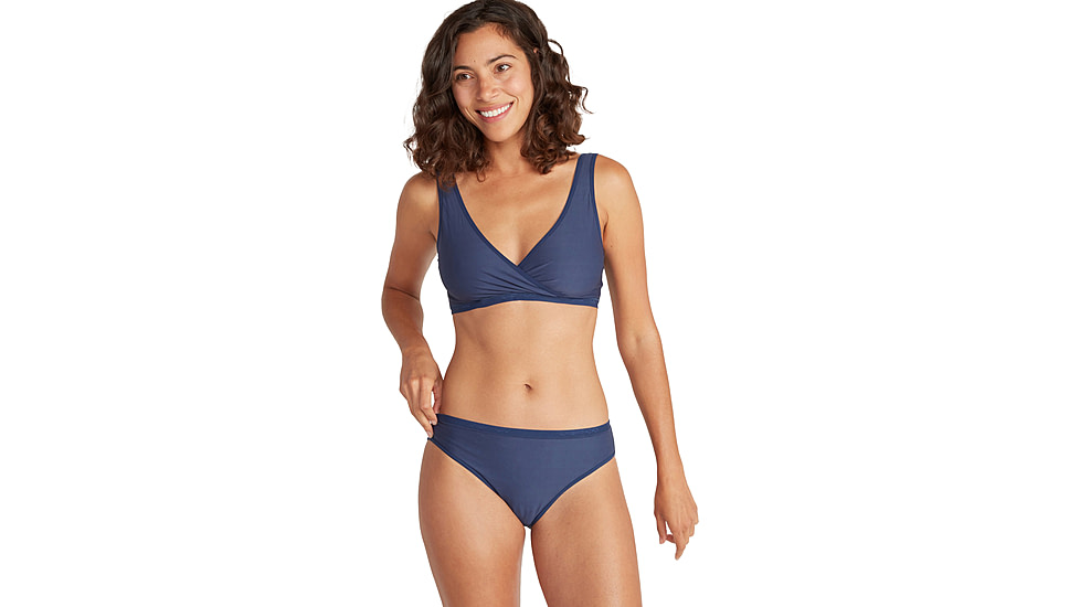 ExOfficio Give-N-Go 2.0 Bikini Brief - Womens, Teaberry Hibiscus, Extra Small, 22416720-23372-XS