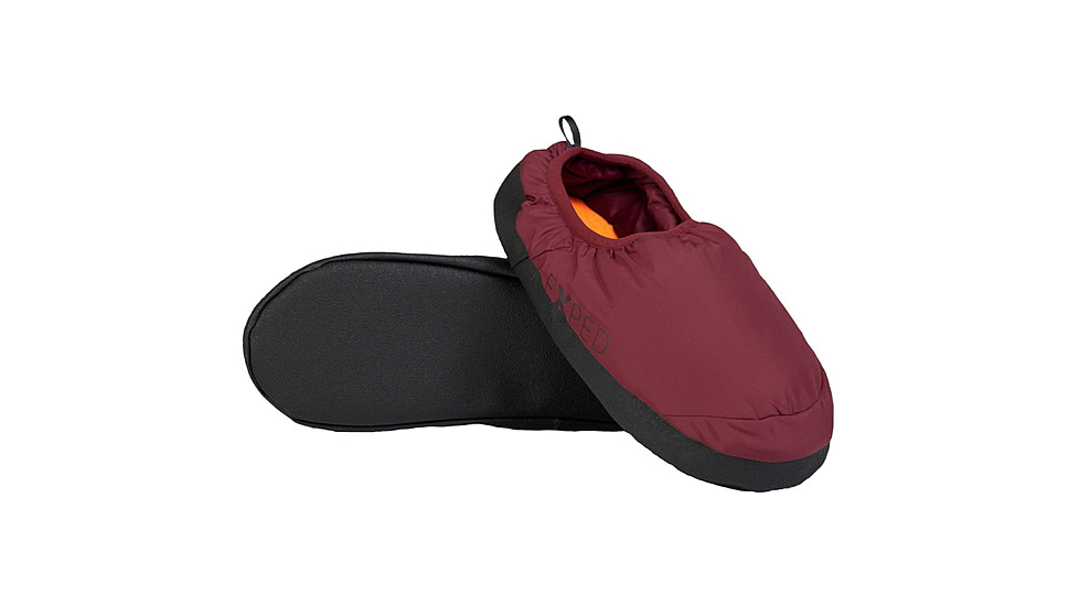 Exped Camp Slipper - Mens, Burgundy, Small, 7640445456197