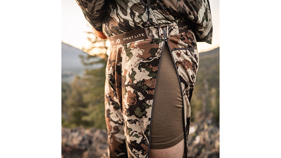 First Lite Kiln Zip Off Long John - Mens
