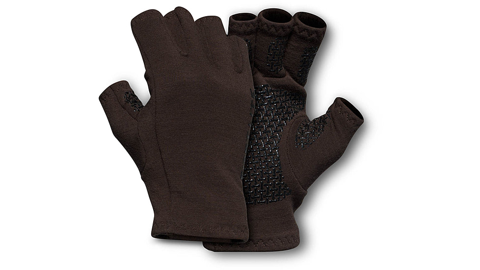 First Lite Rugged Wool Half Finger Gloves
