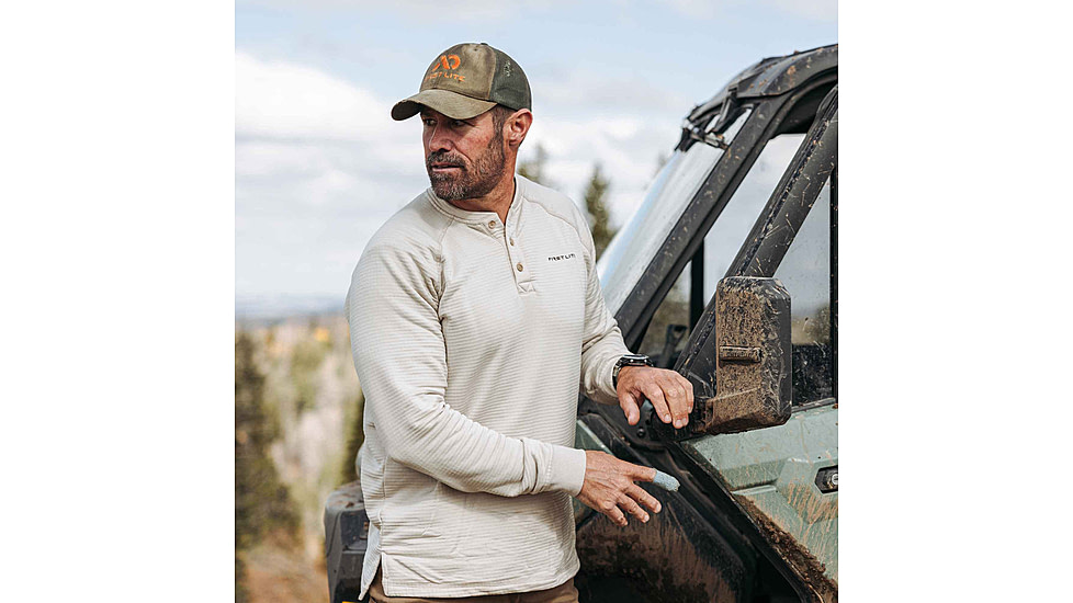First Lite ThermaGrid Merino Henley - Mens