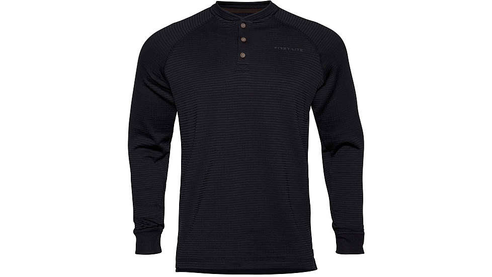 First Lite ThermaGrid Merino Henley - Mens