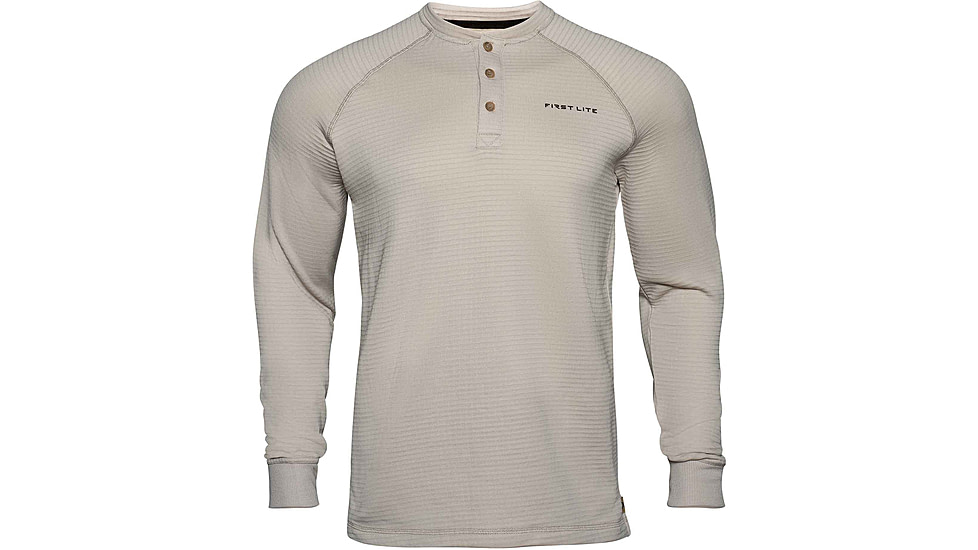 First Lite ThermaGrid Merino Henley - Mens