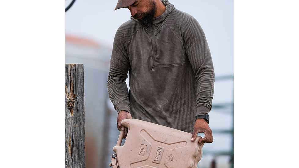 First Lite ThermaGrid Merino Hoody - Mens