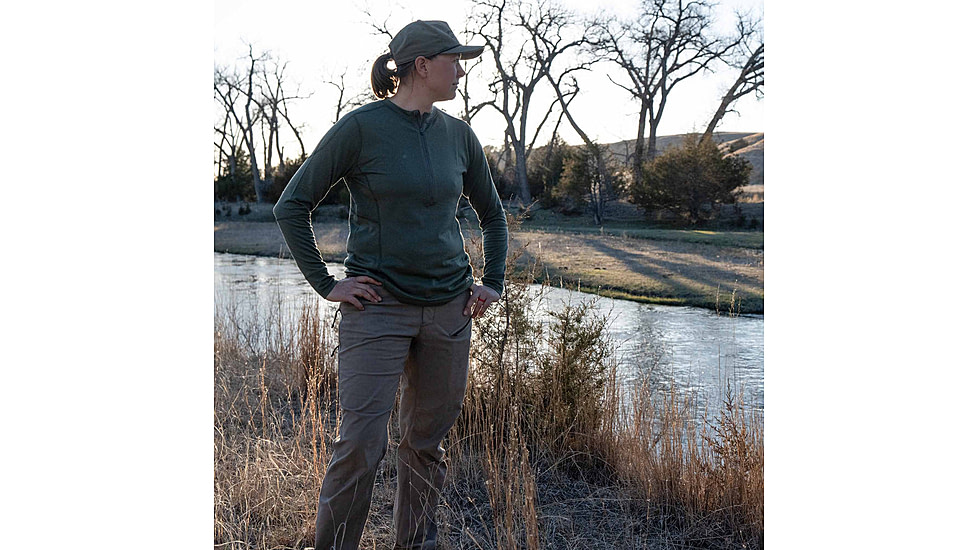 First Lite Wick Quarter Zip - Womens