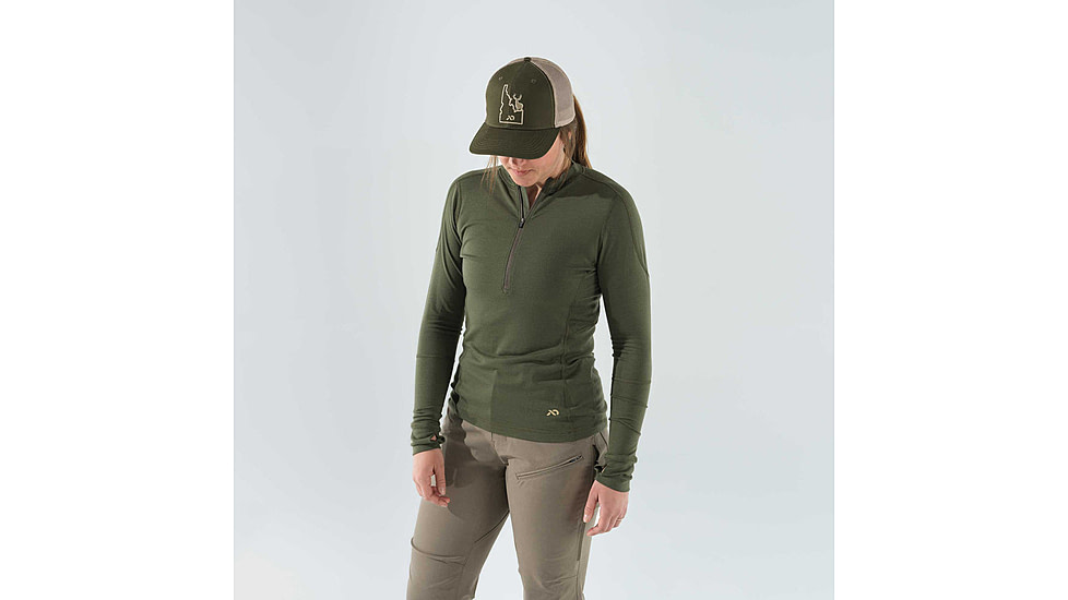 First Lite Wick Quarter Zip - Womens