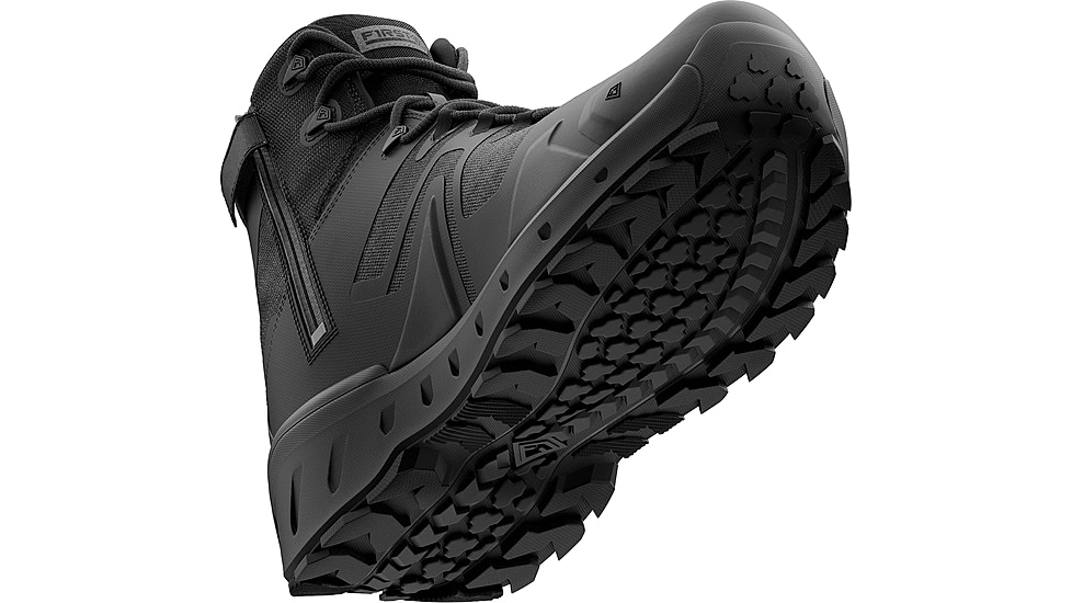 First Tactical AERO-TAC 5in H2O Side-Zip Mid Tactical Boots - Mens, Black, 10 US/Regular, 165929-019-10-R