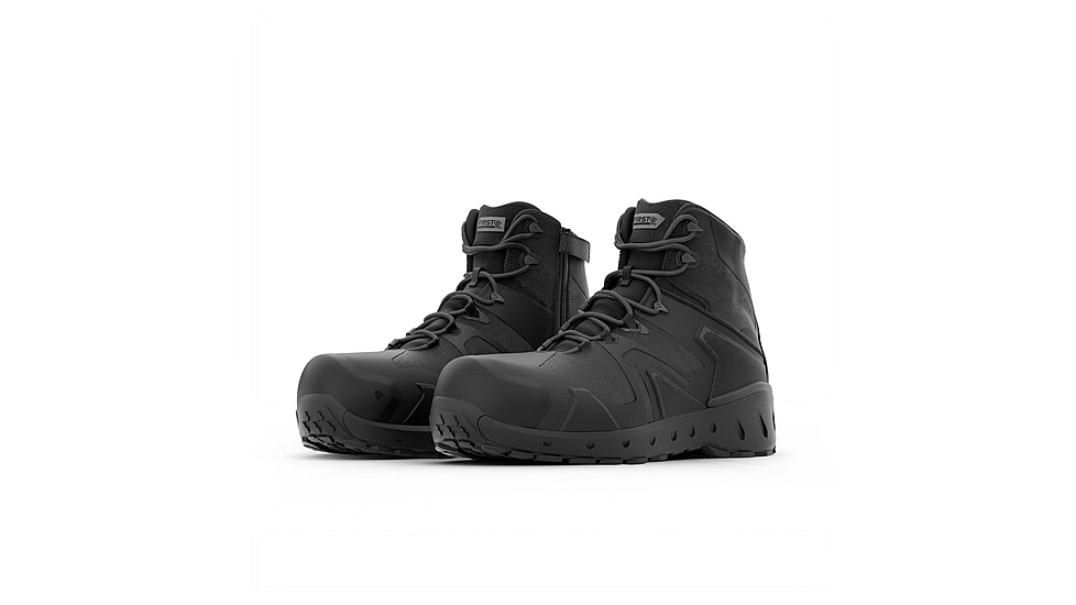 First Tactical AERO-TAC 5in Safety Toe Side-Zip Mid Tactical Boots - Mens, Regular, Black, 13, 165931-19-13 R