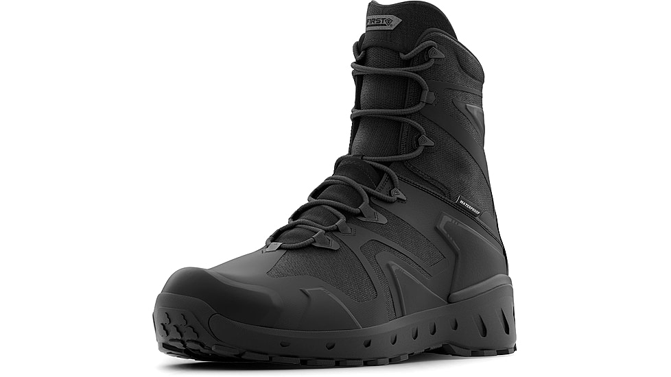 First Tactical AERO-TAC 8in H2O Side-Zip Tactical Boots - Mens, Black, 5 US/Regular, 165927-019-5-R