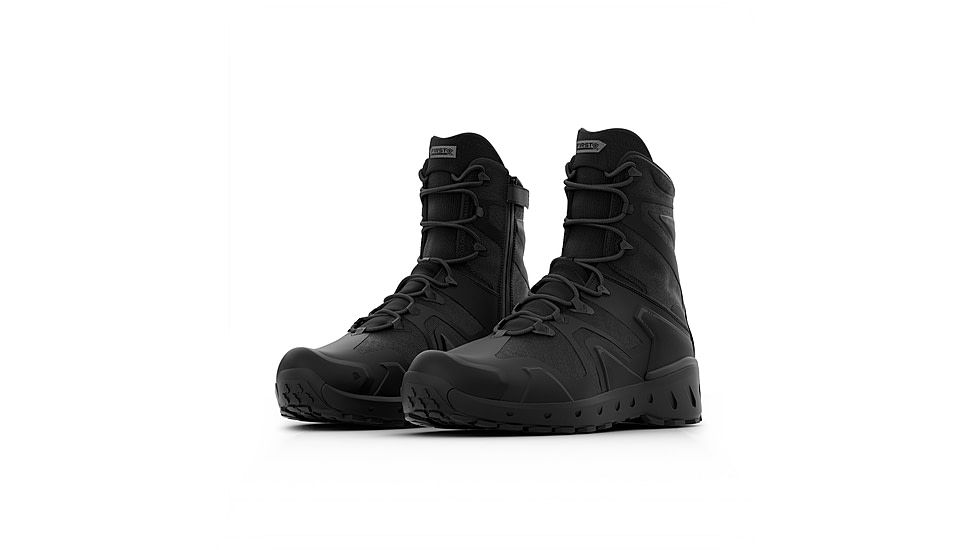 First Tactical AERO-TAC 8in Side-Zip Tactical Boots - Mens, Regular, Black, 14, 165925-19-14 R