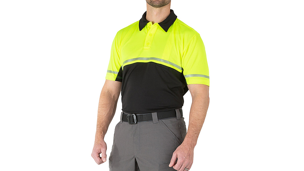 First Tactical Bike Patrol Short Sleeve Polo - Mens, Royal Blue, 3XL/Regular, 112516-204-3XL