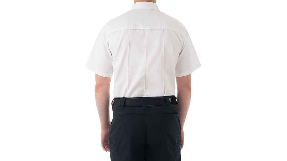 First Tactical Cotton Station Short Sleeve Shirt - Men's, Regular, White, 3XL, 112008-010-3XL-R