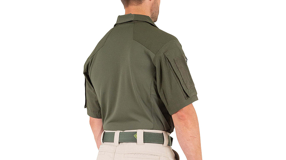 First Tactical Defender Short Sleeve Shirt - Mens, Tall, OD Green, 3XL, 112017-830-3XL-T