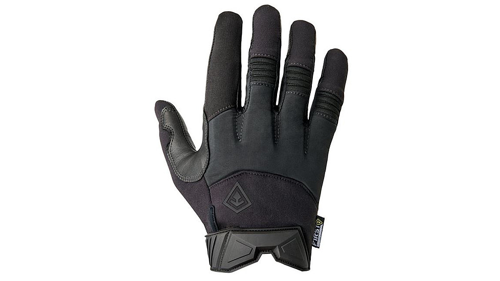First Tactical Mens Mid Wt. Padded Glove, Black, Small 150005-019-S