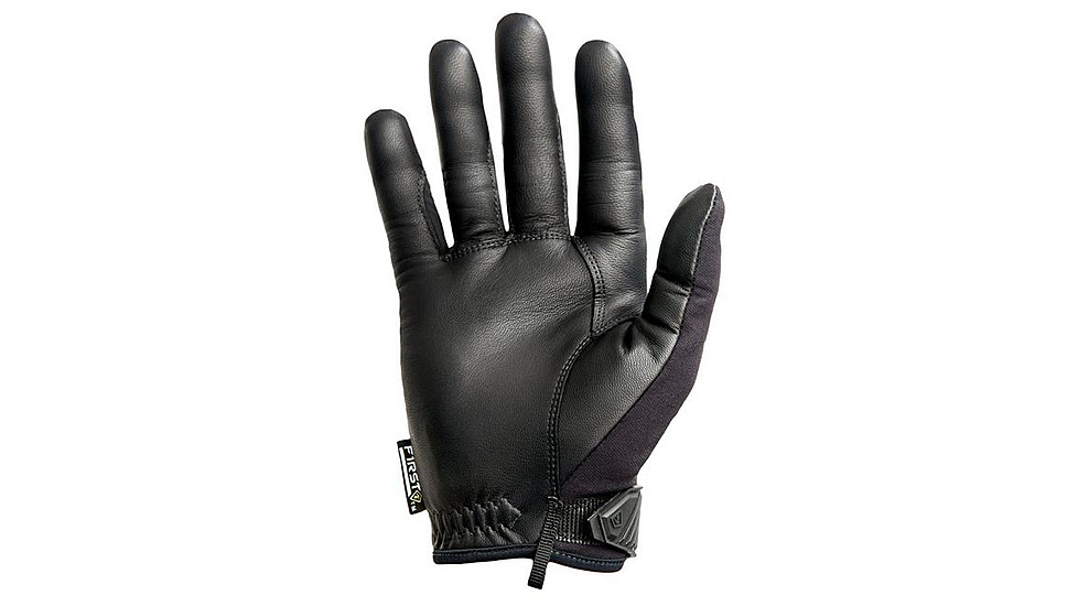 First Tactical Mens Mid Wt. Padded Glove, Black, Small 150005-019-S