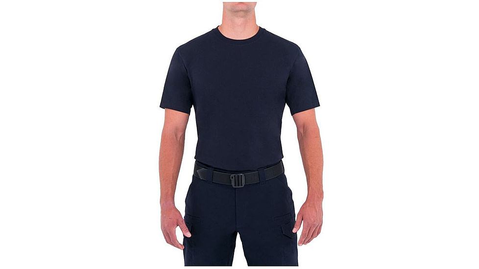 First Tactical Mens Tactix Cotton S/S Tee, Midnight Navy, Small 112501-729-S