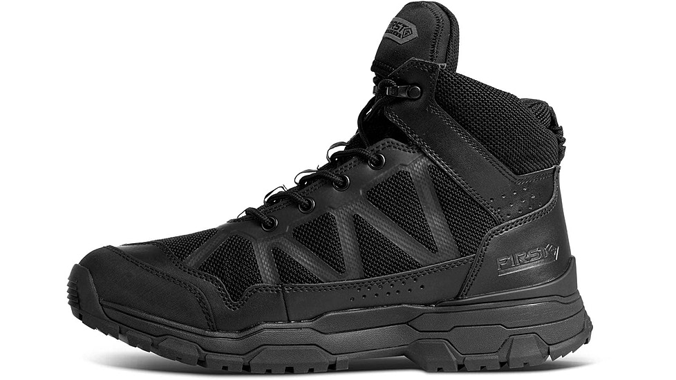 First Tactical Operator Mid 5in Boots - Mens, Black, 15, Wide, 165061-019-15-W