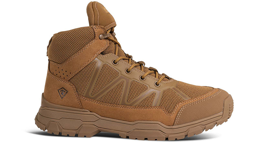 First Tactical Operator Mid 5in Boots - Men's, Coyote, 4-R, 165061-060-4-R