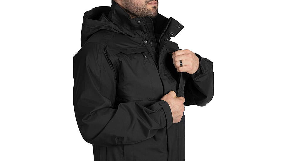 First Tactical Outer Shell Parka - Mens, Tall, Black, 4XL, 118519-019-4XL-T