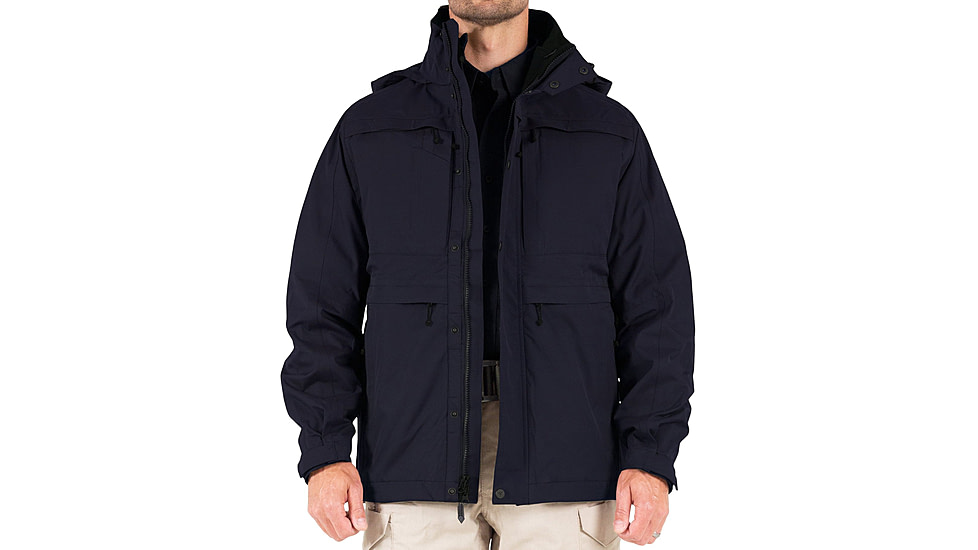 First Tactical Outer Shell Parka - Mens, Tall, Midnight Navy, 3XL, 118519-729-3XL-T