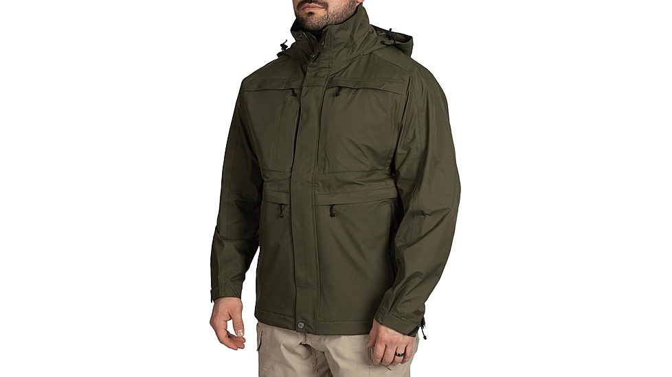 First Tactical Outer Shell Parka - Mens, Tall, OD Green, 4XL, 118519-830-4XL-T
