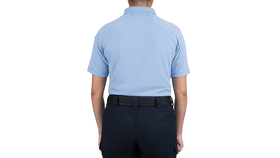 First Tactical Performance Short Sleeve Polo - Womens, Medium Blue, Large, 122509-781-L
