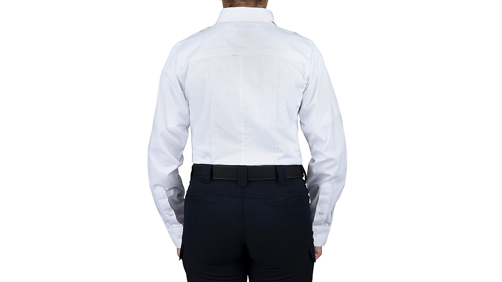 First Tactical Pro Duty Long Sleeve Shirt - Womens, White, 3XL, 121011-010-3XL-R