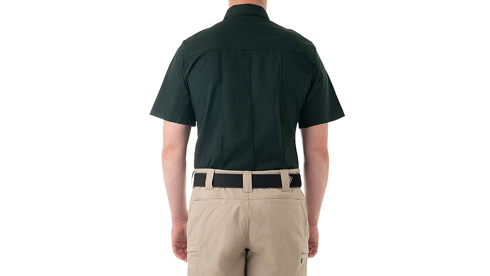 First Tactical Pro Duty Short Sleeve Shirt - Mens, Spruce Green, Tall/2XL, 112001-812-XXL-T