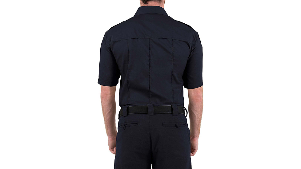 First Tactical Pro Duty Short Sleeve Shirt - Mens, Regular, Midnight Navy, Medium, 112001-729-M-R